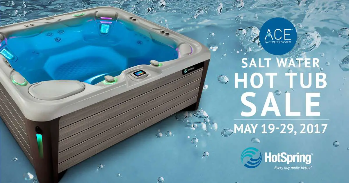 Salt Water Hot Tub For Sale